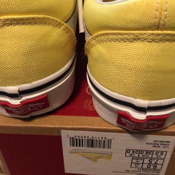 Yellow Old School Vans - Picture 2 of 4